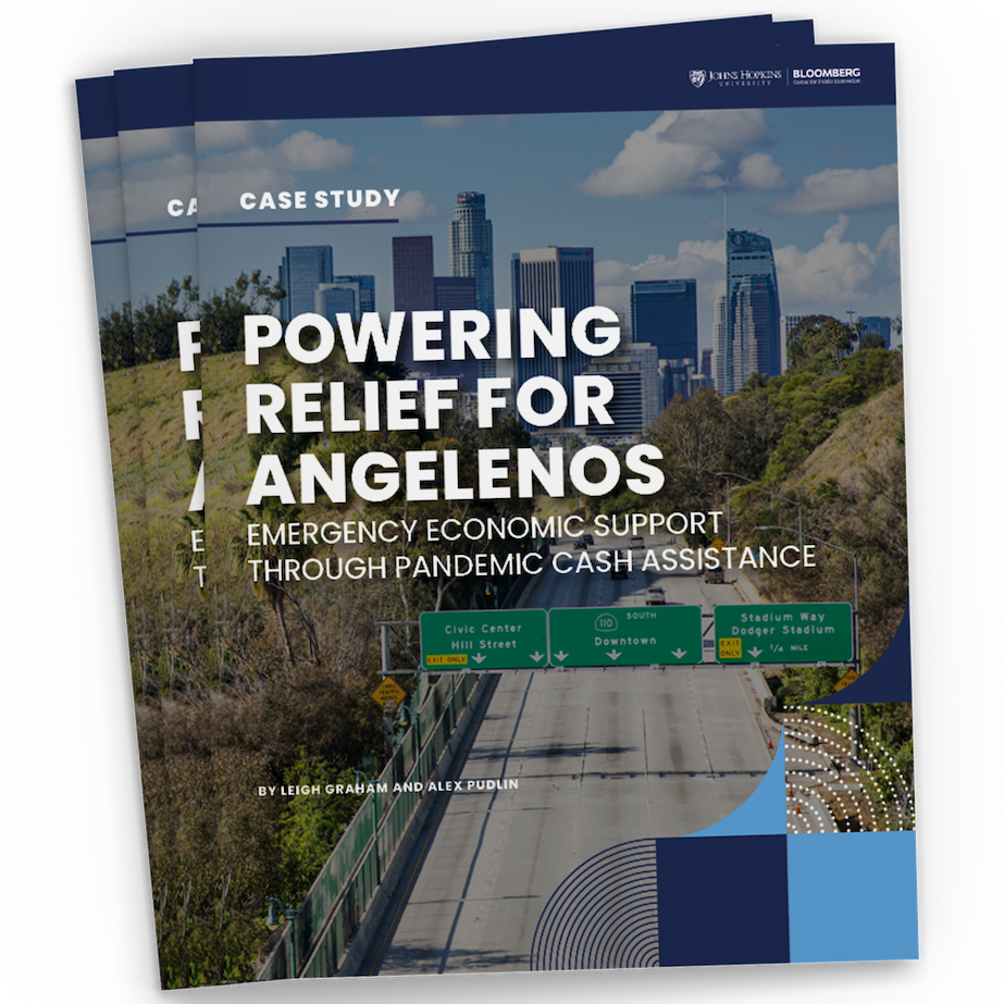 Cover of case study "Powering Relief for Angelenos"