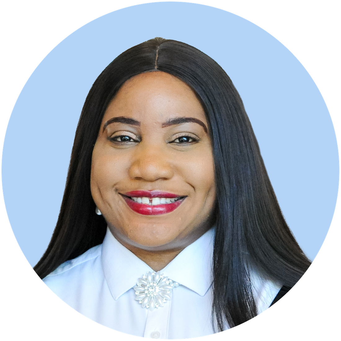 Headshot image of Victoria Partey-Neuman.